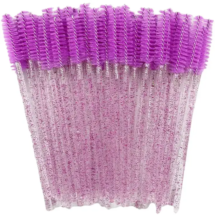 Brosse à cils jetable en cristal