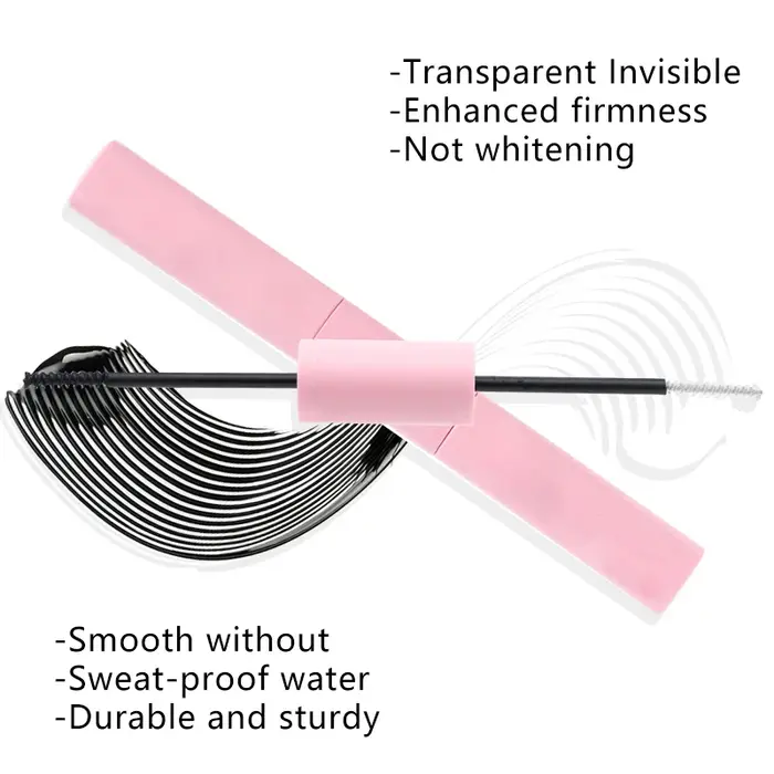 Colle à cils double-embout pour fixation et scellement