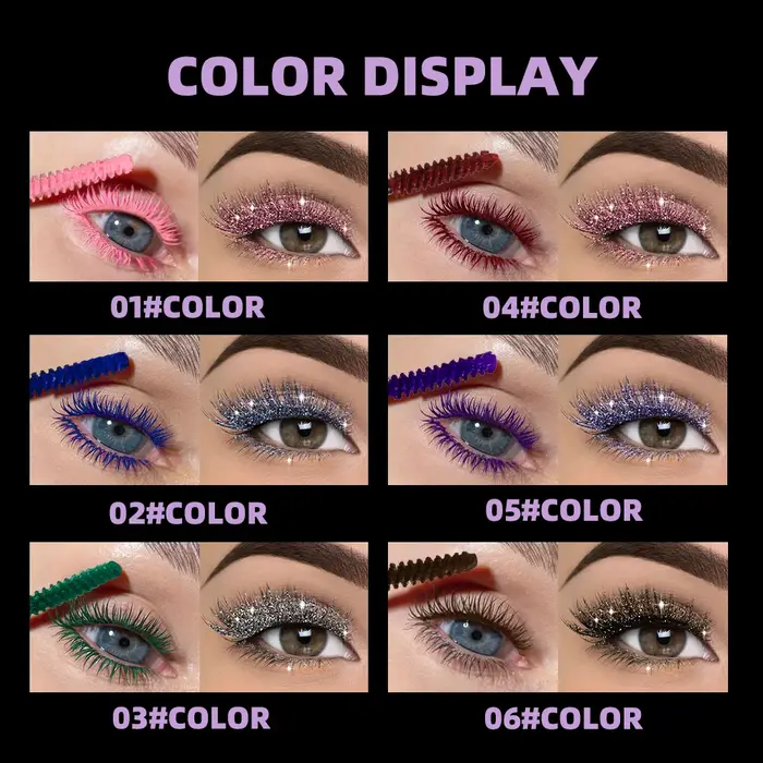 Mascara 2 en 1 rose mat