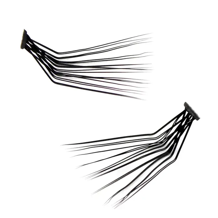 MUYD nouveaux yeux de renard L Curl vison faux cils pour le maquillage 20D Extensions