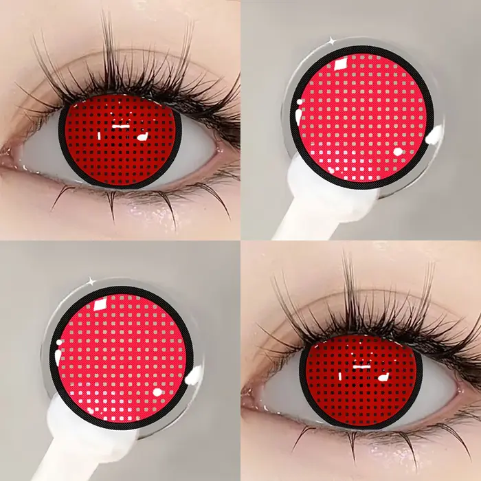 UYAAI Cosplay lentilles de contact colorées cosmétiques élèves colorés