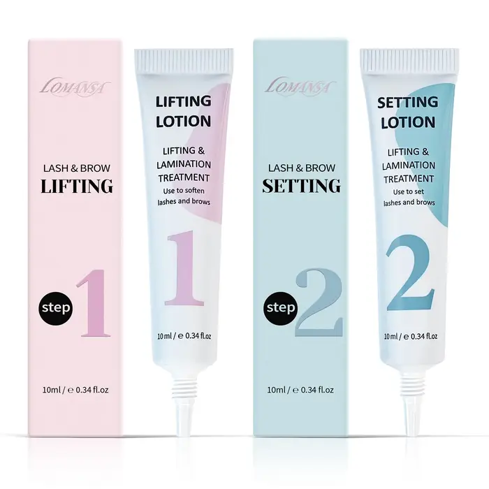 LOMANSA 10ml Fix Perming Tube ensemble cils ascenseur sourcils stratification Perm Fixation réglage 