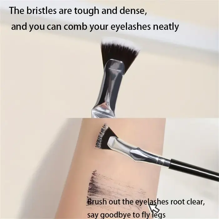 Brosse professionnelle en éventail pour Mascara