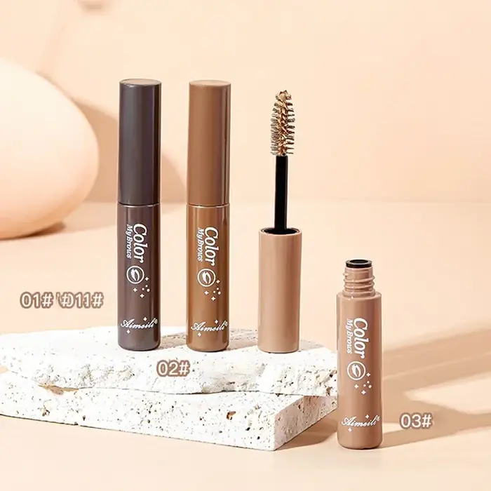 Mascara à sourcils imperméable longue durée