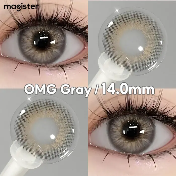 MAGISTER Lentilles de contact colorées pour grands yeux 14.0/14.5/16.0mm