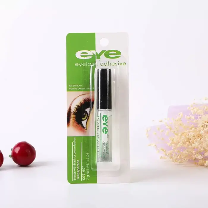 Colle pour faux cils transparente blanche et noire, imperméable, séchage rapide, longue durée, colle