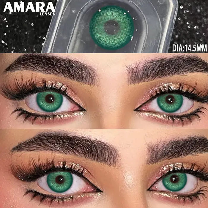 Lentilles de contact AMARA Norvège bleues