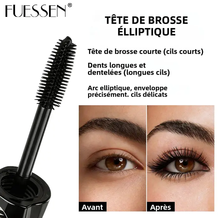 Mascara en fibres 9D noir