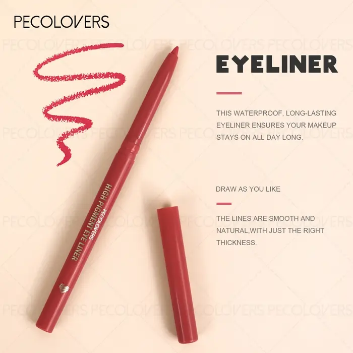 1 stylo gel pour eye-liner imperméable pour tous les types de peau