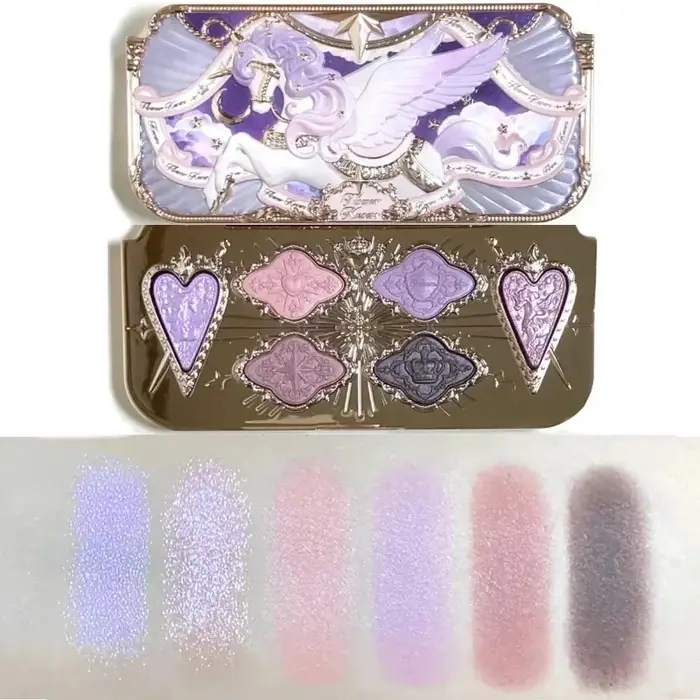 Flower Knows – Palette de fards à paupières 6 couleurs en relief