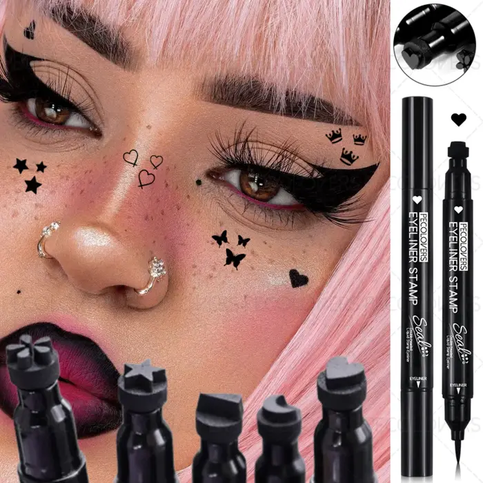 Eyeliner imperméable à Double tête