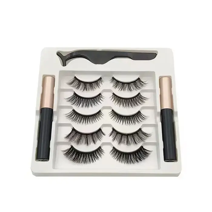 Ensemble de 5 paires de cils magnétiques