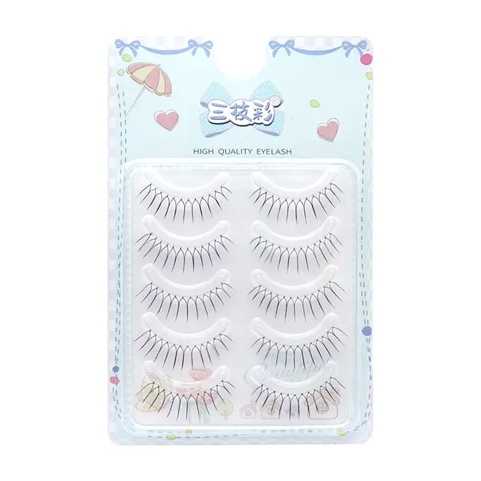 Faux cils coréens en forme de U Ins Zhang Yuanying