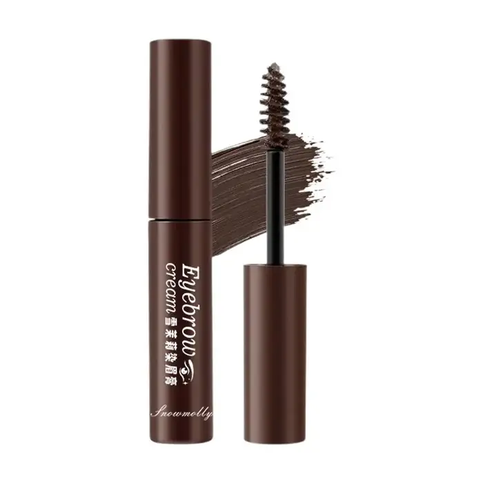 Mascara à sourcils imperméable, Gel à sourcils marron longue durée pour sourcils 3D naturels, brun f