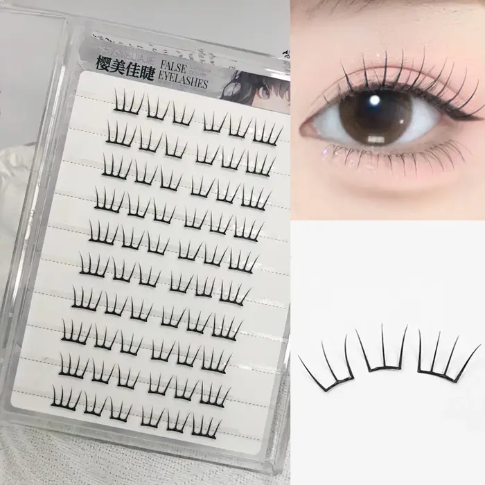 Idole Manga faux cils Style coréen groupe de filles Extension