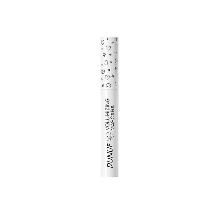 Mascara bouclé mince blanc