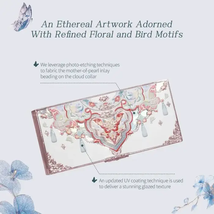 Flower Knows – Palette de fards à paupières 6 couleurs en relief