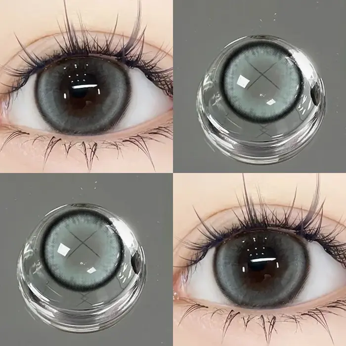 1 paire de lentilles de Contact souples