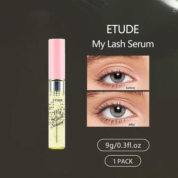 Sérum pour cils ETUDE, soin et nutrition des cils, doux et non irritant, soin naturel des cils, cosm