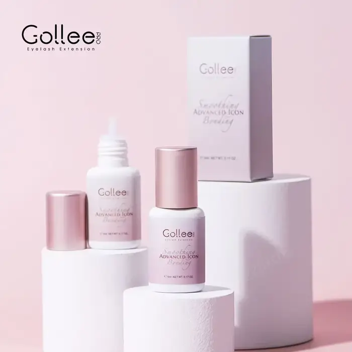 Gollee colle transparente pour extensions de cils pour couleur ou noir adhésif pour faux cils ou sou