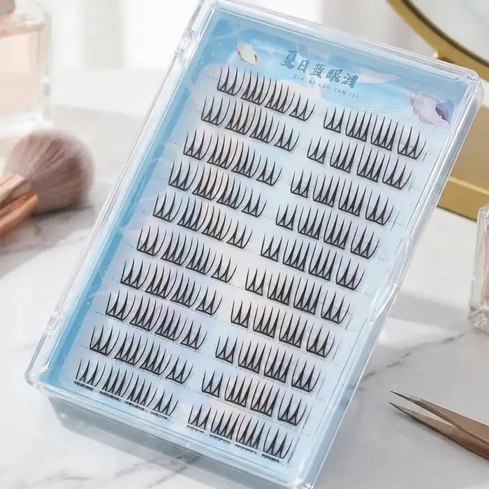 Faux cils naturels pour cosplay