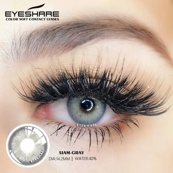 EYESHARE lentilles de couleur naturelle yeux 2 pièces