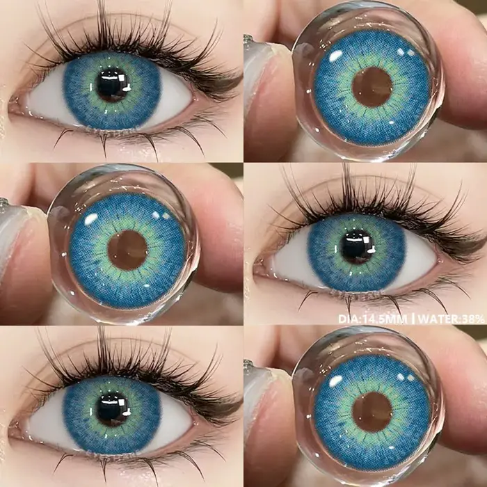 EYESHARE 2 pièces lentilles de contact colorées pour les yeux
