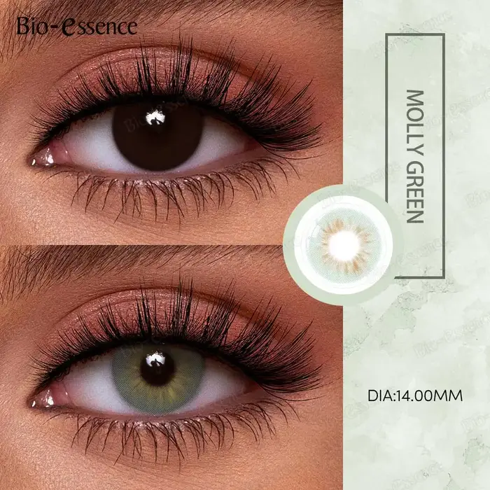 2025 nouvelles lentilles de Contact de couleur naturelle bio-essence pour les yeux 1 paire