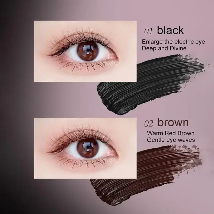 Mascara cils imperméable en Fiber de soie