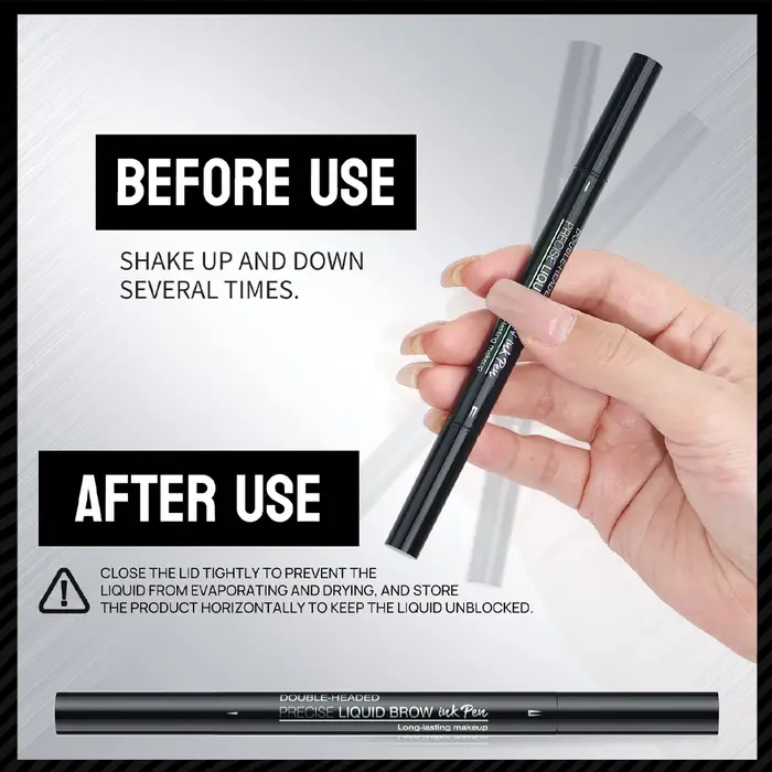 Crayon à sourcils 2 en 1 imperméable