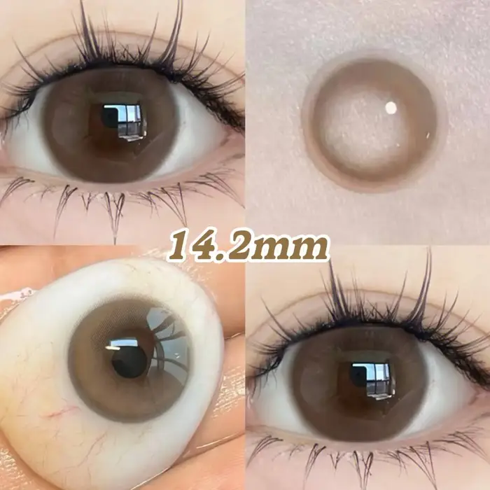 OVOLOOK - 2 paires de lentilles de contact colorées vertes pour cosplay