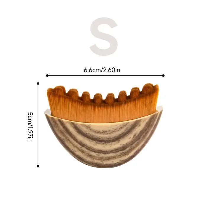 Brosse de massage lymphatique pour le visage, brosse de drainage lymphatique lisse, masseur de drain