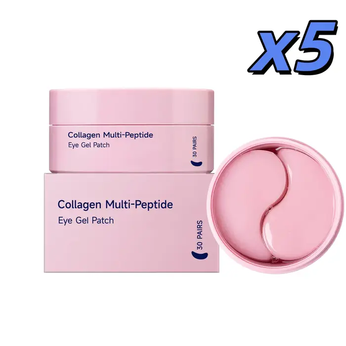 Patchs de Gel Contour des Yeux au Collagène Multi-Peptides : Raffermissants