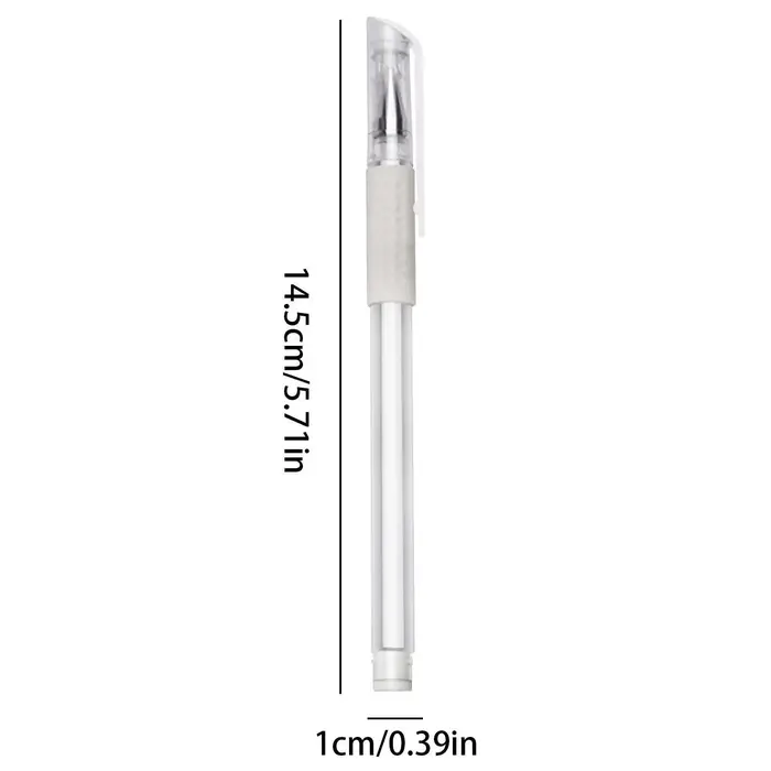 Crayon marqueur blanc pour tatouage cutané