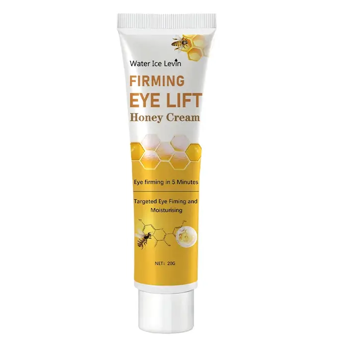 Crème raffermissante au miel pour les yeux au rétinol et à la niacinamide, raffermit, éclaircit et h