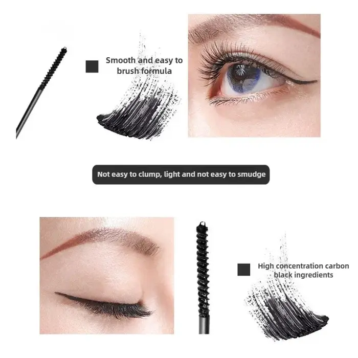 Mascara 3D noir et marron