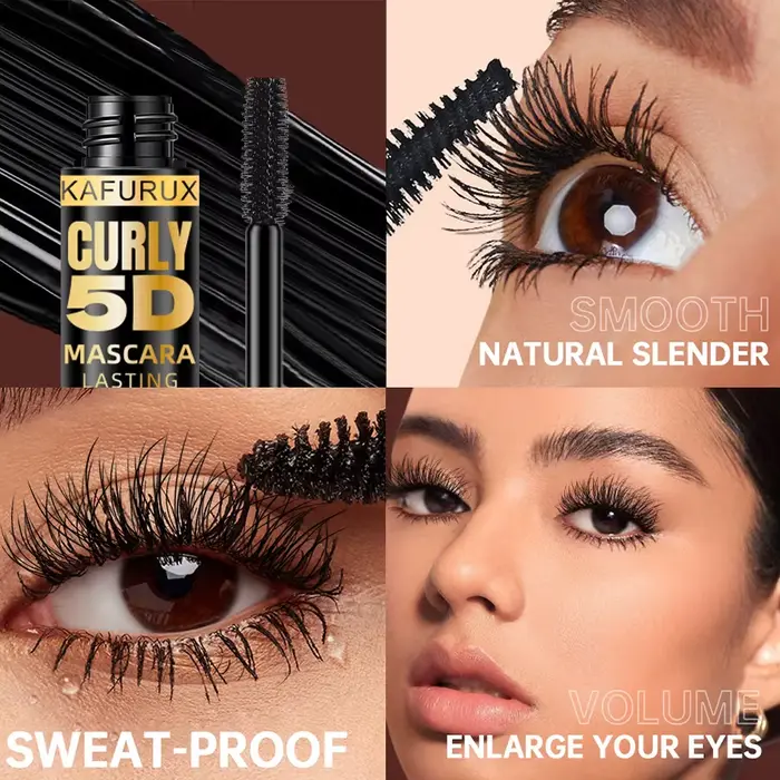 Mascara en soie 5D 9 couleurs avec gros yeux