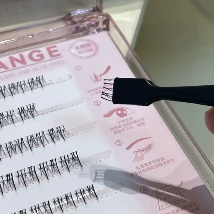 Pince à faux-cils inférieurs en acier inoxydable