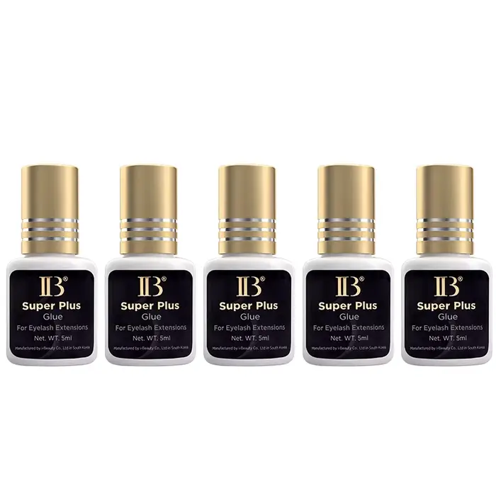 5 bouteilles Corée IB Ibeauty Super Plus de Colle Pour Extensions De Cils D'origine 5ml Colle Noire 