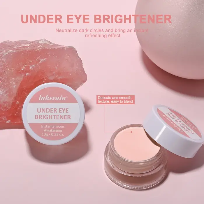 Lakerain crème anti-cernes éclaircissante pour les yeux formule de couverture nourrissante hydratante et dissimulante