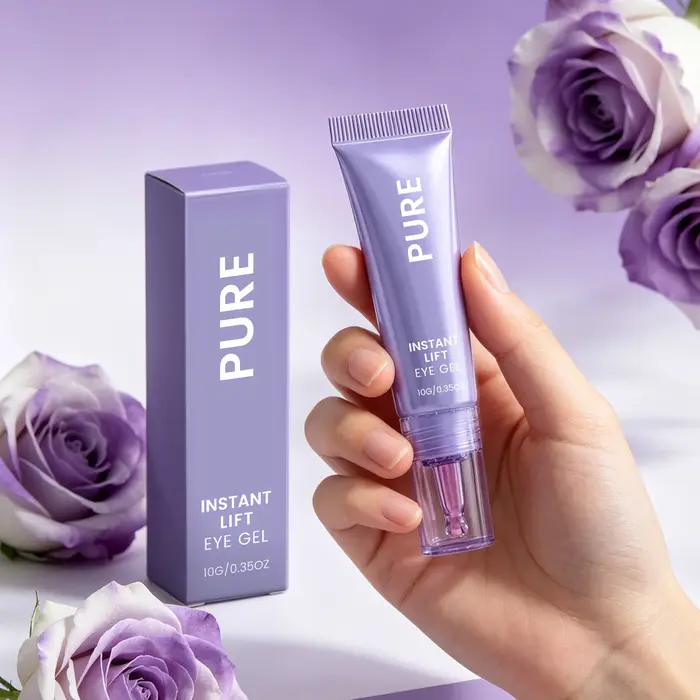Crème Instantanée Anti-Poches Sous les Yeux au Collagène Hydrolysé – Anti-Rides