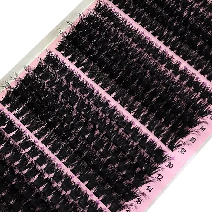 340/390 pièces 40D-160D mélange 5D moelleux cils individuels grappes Extensions faux cils bricolage